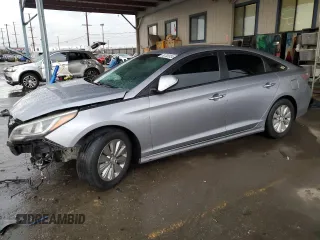 2016 Hyundai Sonata Hybrid SE with VIN KMHE24L17GA023593, listed as a Copart auction lot 39782034 with 79,575 mi miles. Bid and sale history available at carsss.com. Image 1.