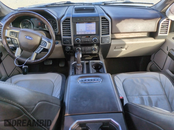2019 Ford F-150 Limited with VIN 1FTEW1EG9KFB04695, listed as a Copart auction lot 47991505 with 89,588 mi miles and Salvage Title. Bid and sale history available at carsss.com. Image 8.