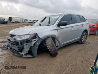 2018 Mitsubishi Outlander ES with VIN JA4AZ3A33JJ005249, listed as a Copart auction lot 60602245 with 113,122 mi miles and Salvage title. Bid and sale history available at DreamBid. Image 1.