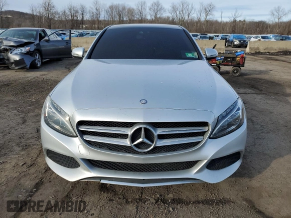 2017 Mercedes-Benz C with VIN NJ1266E, listed as a Copart auction lot 47174515 with Not provided miles and Salvage title. Bid and sale history available at DreamBid. Image 5.