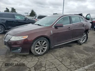 2010 Lincoln MKS with VIN 1LNHL9DR4AG605716, listed as a Copart auction lot 49903275 with 162,596 mi miles and Salvage Title. Bid and sale history available at DreamBid. Image 1.