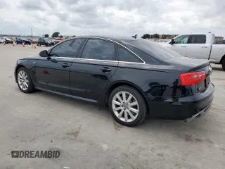 2012 Audi A6 Prestige with VIN WAUHGAFC2CN152517, listed as a Copart auction lot 55158125 with 191,619 mi miles and Salvage title. Bid and sale history available at DreamBid. Image 2.