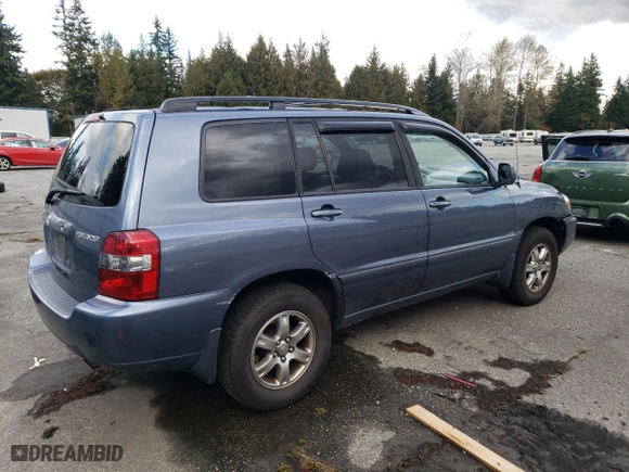2005 Toyota Highlander with VIN JTEHD21A950037867, listed as a Copart auction lot 76476864 with 182,330 mi miles and Salvage Title. Bid and sale history available at carsss.com. Image 3.