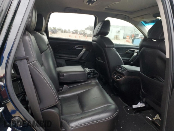 2013 Acura MDX Advance with VIN 2HNYD2H81DH513704, listed as a Copart auction lot 83704634 with 134,295 mi miles and Salvage Title. Bid and sale history available at DreamBid. Image 11.