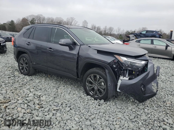 2025 Toyota RAV4 Hybrid XLE Premium z VIN JTMB6RFV6SJ065723, wystawiony jako Copart lot #49062015 z przebiegiem 2 702 mil mil oraz Szkoda całkowita • Salvage title. Historia ofert i sprzedaży dostępna na DreamBid. Obrazek 4.