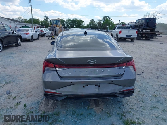2021 Hyundai Elantra Limited with VIN KMHLP4AG0MU112299, listed as a IAAI auction lot 41904519 with 58,541 mi miles and . Bid and sale history available at DreamBid. Image 16.