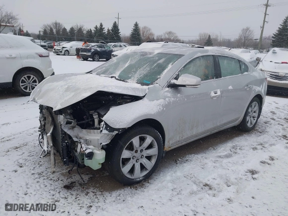 2011 Buick LaCrosse CXS with VIN 1G4GE5ED3BF183558, listed as a IAAI auction lot 41406987 with 0 mi miles. Bid and sale history available at carsss.com. Image 2.