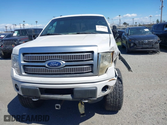 2011 Ford F-150 XLT with VIN 1FTFW1ET7BFB16524, listed as a IAAI auction lot 41729414 with 134,924 mi miles. Bid and sale history available at carsss.com. Image 13.