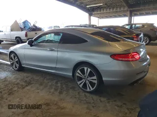 2018 Mercedes-Benz C 300 with VIN WDDWJ4JB8JF669670, listed as a Copart auction lot 51093265 with 63,493 mi miles and Salvage title. Bid and sale history available at DreamBid. Image 2.