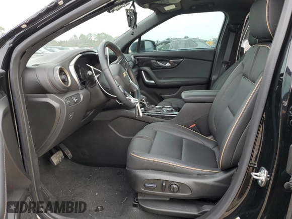 2024 Chevrolet Blazer Premier with VIN 3GNKBFR44RS189096, listed as a Copart auction lot 47016735 with 7,798 mi miles and Salvage title. Bid and sale history available at DreamBid. Image 7.