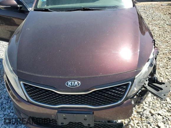 2014 Kia Optima LX with VIN 5XXGM4A73EG326127, listed as a Copart auction lot 52455905 with 144,831 mi miles and Salvage Title. Bid and sale history available at carsss.com. Image 12.