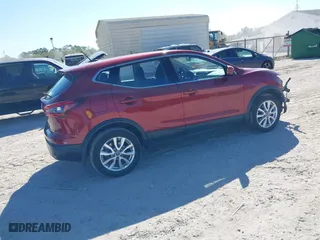 2021 Nissan Rogue Sport S with VIN JN1BJ1AV8MW311641, listed as a IAAI auction lot 41752296 with 38,144 mi miles. Bid and sale history available at carsss.com. Image 4.
