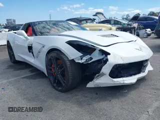 2016 Chevrolet Corvette Z51 3LT with VIN 1G1YM2D76G5116786, listed as a IAAI auction lot 41815554 with 67,466 mi miles. Bid and sale history available at carsss.com. Image 1.
