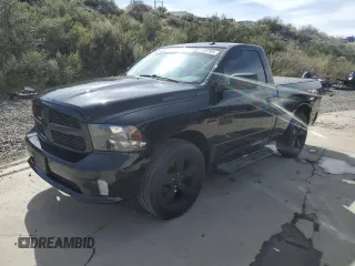 2017 Ram 1500 Express with VIN 3C6JR6AT6HG711139, listed as a Copart auction lot 51202684 with 85,535 mi miles and Salvage title. Bid and sale history available at DreamBid. Image 1.
