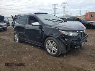 2019 Chevrolet Equinox Premier z VIN 3GNAXNEVXKL207882, wystawiony jako Copart lot #54229665 z przebiegiem 105 337 mil mil oraz Szkoda całkowita • Salvage title. Historia ofert i sprzedaży dostępna na DreamBid. Obrazek 4.