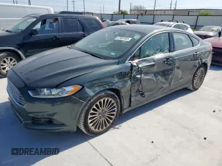 2016 Ford Fusion Titanium z VIN 3FA6P0K98GR187988, wystawiony jako Copart lot #67007055 z przebiegiem 139 789 mil mil oraz Szkoda całkowita • Salvage title. Historia ofert i sprzedaży dostępna na DreamBid. Obrazek 1.