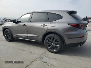 2024 Acura MDX w/A-Spec Package with VIN 5J8YE1H02RL019726, listed as a Copart auction lot 41755585 with 4,798 mi miles and Salvage Title. Bid and sale history available at carsss.com. Image 2.