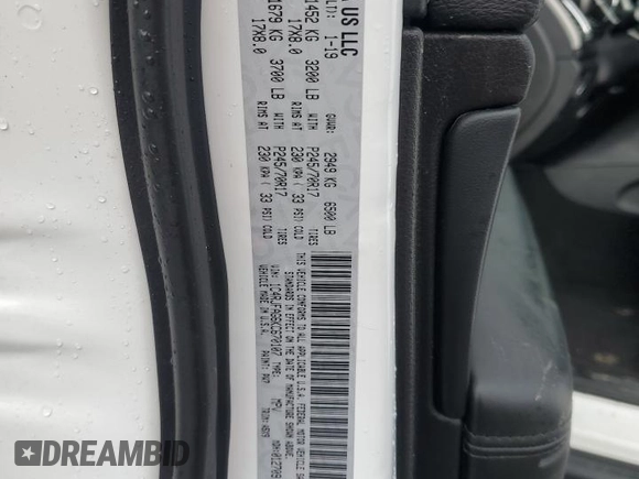 2019 Jeep Grand Cherokee Altitude z VIN 1C4RJFAG6KC670107, wystawiony jako Copart lot #55820305 z przebiegiem 48 336 mil mil oraz Szkoda całkowita • Salvage title. Historia ofert i sprzedaży dostępna na DreamBid. Obrazek 14.