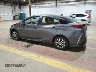 2022 Toyota Prius LE with VIN JTDKAMFP9N3210281, listed as a Copart auction lot 43341595 with 10,502 mi miles and Salvage title. Bid and sale history available at DreamBid. Image 2.
