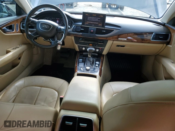 2012 Audi A7 Prestige z VIN WAUSGAFC3CN025880, wystawiony jako Copart lot #58922235 z przebiegiem 148 652 mil mil oraz Szkoda całkowita • Salvage title. Historia ofert i sprzedaży dostępna na DreamBid. Obrazek 8.