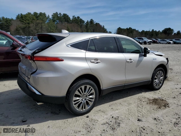 2021 Toyota Venza LE with VIN JTEAAAAH6MJ018171, listed as a Copart auction lot 51374345 with 47,011 mi miles and Salvage Title. Bid and sale history available at carsss.com. Image 3.