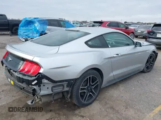 2019 Ford Mustang EcoBoost with VIN 1FA6P8TH1K5162110, listed as a IAAI auction lot 41626756 with 77,317 mi miles and . Bid and sale history available at carsss.com. Image 4.