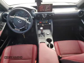2024 Lexus IS 300 z VIN JTHCA1D21R5130072, wystawiony jako Copart lot #44735485 z przebiegiem 10 362 mil mil oraz Szkoda całkowita • Salvage title. Historia ofert i sprzedaży dostępna na DreamBid. Obrazek 8.