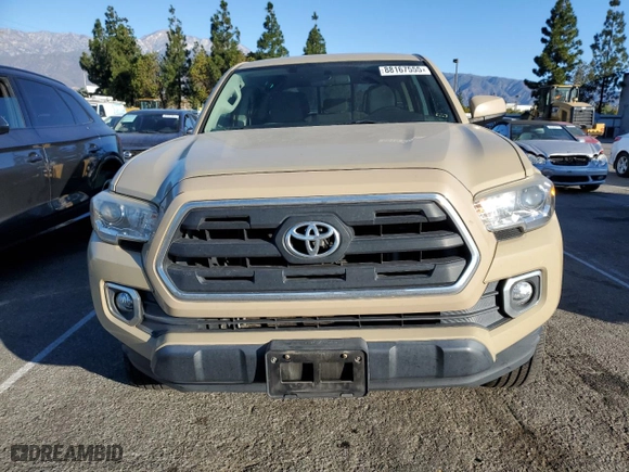 2016 Toyota Tacoma SR5 with VIN 5TFAX5GN6GX069484, listed as a Copart auction lot 88167555 with 104,735 mi miles and Salvage Title. Bid and sale history available at carsss.com. Image 5.