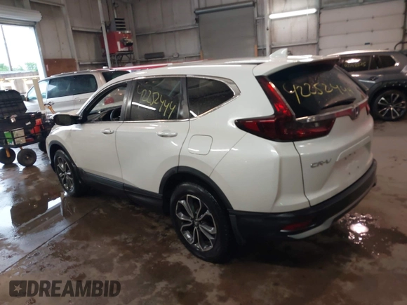 2020 Honda CR-V EX with VIN 5J6RW1H54LL012869, listed as a IAAI auction lot 42252444 with 78,618 mi miles and . Bid and sale history available at DreamBid. Image 3.