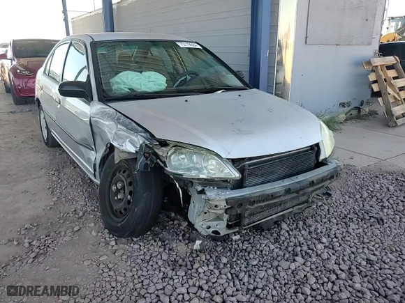 2005 Honda Civic Sdn VP SSRSv with VIN 2HGES16485H501805, listed as a Copart auction lot 75119984 with 198,062 mi miles and Salvage Title. Bid and sale history available at carsss.com. Image 11.