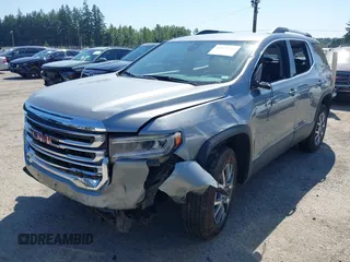 2023 GMC Acadia SLT with VIN 1GKKNUL42PZ235624, listed as a IAAI auction lot 42677280 with 36,293 mi miles and . Bid and sale history available at DreamBid. Image 16.