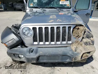 2020 Jeep Wrangler Unlimited Sport with VIN 1C4HJXDN9LW155470, listed as a Copart auction lot 50801215 with Not provided miles and Salvage title. Bid and sale history available at DreamBid. Image 13.