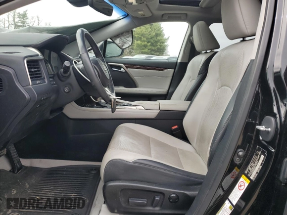 2016 Lexus RX 350 with VIN 2T2BZMCAXGC034761, listed as a Copart auction lot 49761995 with 112,862 mi miles and Salvage Title. Bid and sale history available at DreamBid. Image 7.
