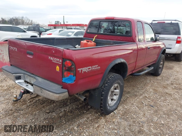 1999 Toyota Tacoma PreRunner z VIN 4TASM92N0XZ443454, wystawiony jako IAAI lot #41907523 z przebiegiem 237 864 mil mil oraz . Historia ofert i sprzedaży dostępna na DreamBid. Obrazek 4.