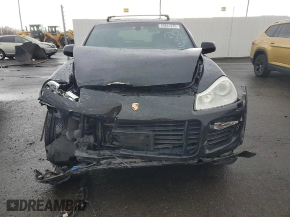2009 Porsche Cayenne GTS with VIN WP1AD29P39LA61051, listed as a Copart auction lot 49551235 with 195,759 mi miles and Salvage title. Bid and sale history available at DreamBid. Image 5.