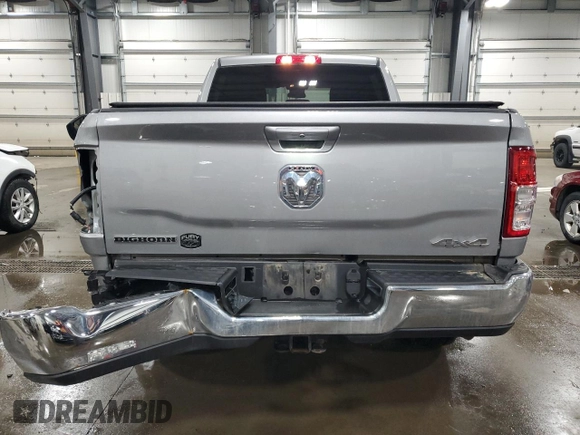 2022 Ram 2500 Big Horn with VIN 3C6UR5DJXNG248029, listed as a Copart auction lot 52170375 with 54,367 mi miles and Salvage title. Bid and sale history available at DreamBid. Image 6.