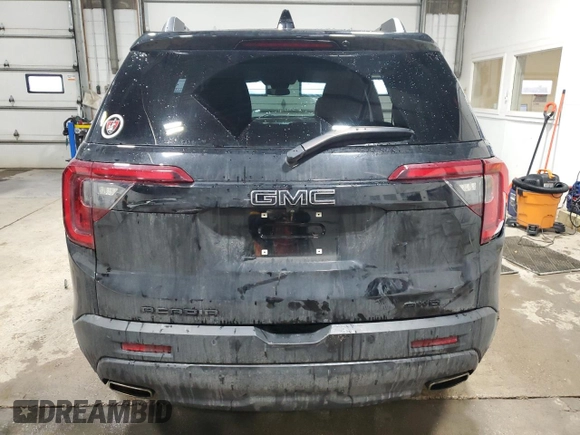2021 GMC Acadia SLE with VIN 1GKKNRLS2MZ192166, listed as a Copart auction lot 85533364 with 49,925 mi miles and Salvage Title. Bid and sale history available at carsss.com. Image 6.