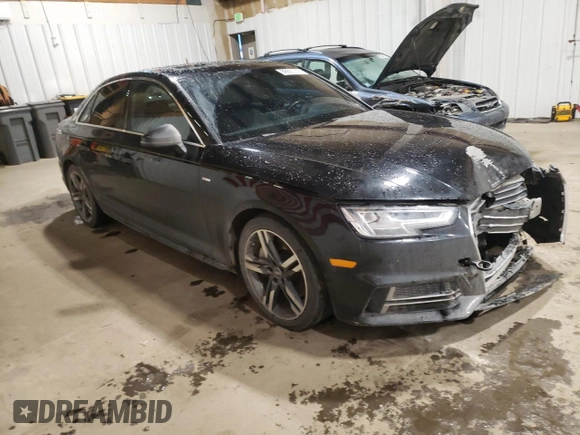 2017 Audi A4 Premium Plus with VIN WAUENAF42HN041975, listed as a Copart auction lot 88557315 with 74,291 mi miles and Salvage Title. Bid and sale history available at carsss.com. Image 4.