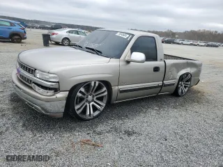 2002 Chevrolet Silverado 1500 LS with VIN 1GCEC14V32Z158842, listed as a Copart auction lot 78848604 with 128,472 mi miles and Salvage Title. Bid and sale history available at carsss.com. Image 1.