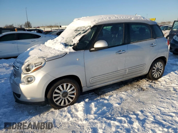 2014 FIAT 500L Easy with VIN ZFBCFABH6EZ028573, listed as a Copart auction lot 88472445 with 81,801 mi miles and Clean Title. Bid and sale history available at DreamBid. Image 1.
