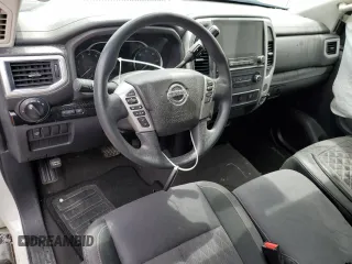 2021 Nissan Titan SV with VIN 1N6AA1ECXMN528984, listed as a Copart auction lot 53950365 with 64,474 mi miles and Salvage title. Bid and sale history available at DreamBid. Image 8.