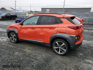 2018 Hyundai Kona Ultimate with VIN KM8K5CA5XJU115409, listed as a Copart auction lot 85286154 with 81,260 mi miles and Salvage Title. Bid and sale history available at carsss.com. Image 2.