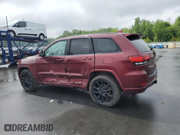 2020 Jeep Grand Cherokee Altitude with VIN 1C4RJFAG0LC209941, listed as a Copart auction lot 60164005 with 92,786 mi miles and Salvage title. Bid and sale history available at DreamBid. Image 2.