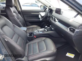 2024 Mazda CX-5 S Carbon Edition with VIN JM3KFBCL3R0505477, listed as a IAAI auction lot 42245851 with 17,954 mi miles and . Bid and sale history available at DreamBid. Image 5.
