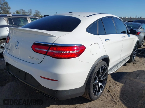 2019 Mercedes-Benz GLC with VIN WDC0J6EB2KF488453, listed as a IAAI auction lot 41678633 with 53,626 mi miles. Bid and sale history available at carsss.com. Image 4.