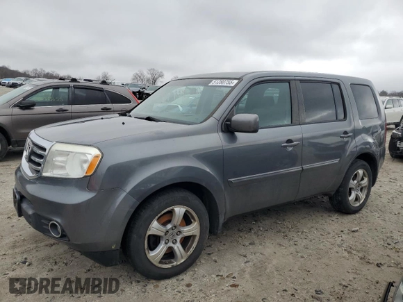 2012 Honda Pilot EX with VIN 5FNYF4H47CB004584, listed as a Copart auction lot 51280755 with 160,859 mi miles and Clean Title. Bid and sale history available at DreamBid. Image 1.