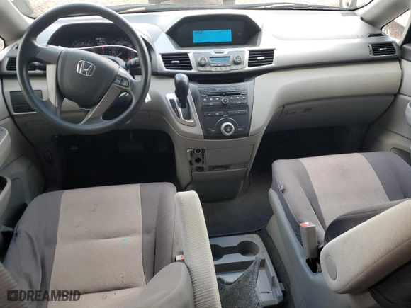 2012 Honda Odyssey LX with VIN 5FNRL5H21CB013296, listed as a Copart auction lot 48512625 with 69,381 mi miles and Salvage Title. Bid and sale history available at carsss.com. Image 8.