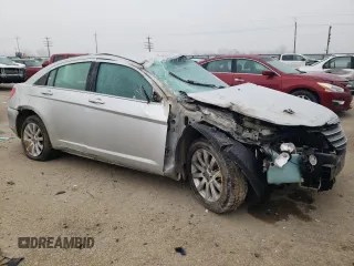 2010 Chrysler Sebring Limited with VIN 1C3CC5FB2AN185235, listed as a Copart auction lot 83231524 with 0 mi miles and Salvage Title. Bid and sale history available at carsss.com. Image 4.