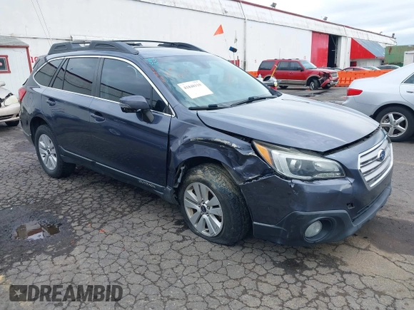 2017 Subaru Outback Premium with VIN 4S4BSAHC6H3422772, listed as a IAAI auction lot 41848110 with 129,280 mi miles and . Bid and sale history available at DreamBid. Image 1.
