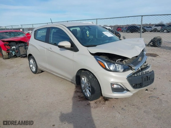 2020 Chevrolet Spark LT with VIN KL8CD6SA6LC450418, listed as a IAAI auction lot 41278374 with 35,765 mi miles. Bid and sale history available at carsss.com. Image 1.